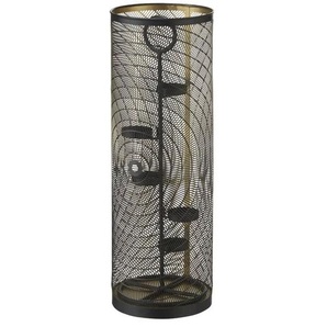 HOME STORY 5er Teelichthalter - schwarz - Eisen - 50 cm - 17.0 | Möbel Kraft