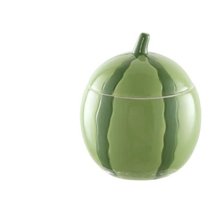 HOME STORY Aufbewahrungsdose Melone - grün - Dolomite - 12 cm - 10.0 | Möbel Kraft