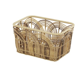 HOME STORY Aufbewahrungskorb - braun - Polypropylen,Metall - 35 cm - 19 cm - cm 25,0 | Möbel Kraft