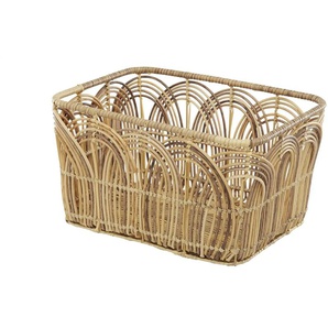 HOME STORY Aufbewahrungskorb - braun - Polypropylen,Metall - 40 cm - 22 cm - cm 30,0 | Möbel Kraft