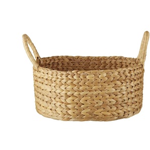 HOME STORY Aufbewahrungskorb - braun - Wasserhyazinthe - 32 cm - 15 cm - cm 27,0 | Möbel Kraft