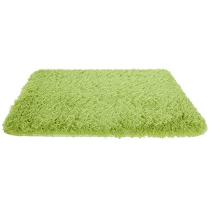 HOME STORY Badteppich Curly | grün | 50 cm |