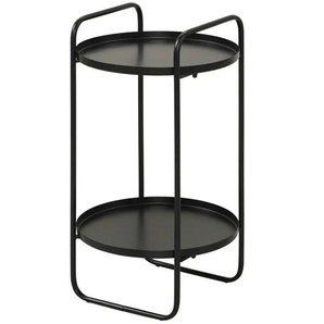 HOME STORY Beistelltisch   ¦ schwarz ¦ Maße (cm): H: 54  Ø: 30
