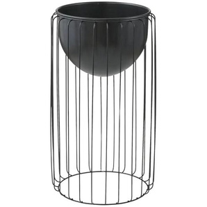 HOME STORY Blumenständer - schwarz - Eisen - 51 cm - 28.5 | Möbel Kraft