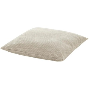 HOME STORY Bodenkissen Lisa - beige - Materialmix - 70 cm | Möbel Kraft
