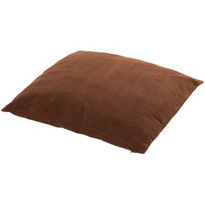 HOME STORY Bodenkissen  Lisa - braun - 100% Polyesterfüllung, 850gr. - 70 cm | Möbel Kraft