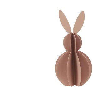 HOME STORY Deko Osterhase - rosa/pink - Metall - 28 cm - 13.0 | Möbel Kraft