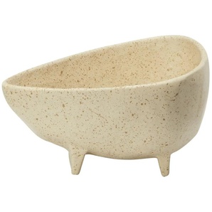 HOME STORY Deko Schale - beige - Aluminium - 14 cm - 8 cm - cm 12,5 | Möbel Kraft