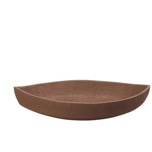 HOME STORY Deko Schale - braun - Aluminium - 26 cm - 8 cm | Möbel Kraft