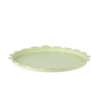 HOME STORY Deko Teller - gelb - Metall - 2 cm - 33.0 | Möbel Kraft