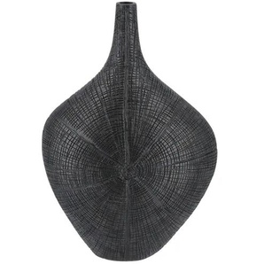 HOME STORY Deko Vase - schwarz - Polyresin (Kunstharz) - 28 cm - 41 cm - cm 12,0 | Möbel Kraft