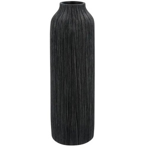 HOME STORY Deko Vase - schwarz - Polyresin (Kunstharz) - 38,5 cm - 12.5 | Möbel Kraft