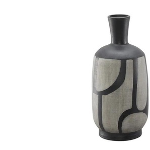 HOME STORY Deko Vase - schwarz - Terracotta - 45 cm - 20.32 | Möbel Kraft