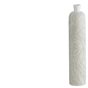 HOME STORY Deko Vase - weiß - Polyresin (Kunstharz) - 75 cm - 15.5 | Möbel Kraft