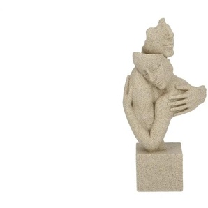 HOME STORY Dekofigur - beige - Polyresin (Kunstharz) - 16 cm - 32 cm - cm 7,5 | Möbel Kraft