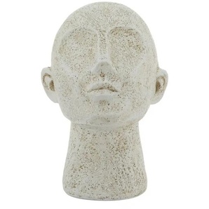 HOME STORY Dekofigur - beige - Polyresin (Kunstharz) - 21,5 cm - 14.5 | Möbel Kraft