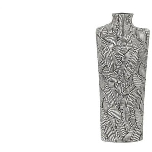 HOME STORY Dekovase - schwarz - Polyresin (Kunstharz) - 20,5 cm - 47 cm - cm 11,5 | Möbel Kraft