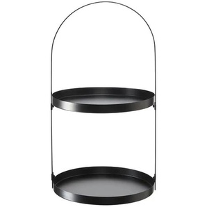 HOME STORY Etagere - schwarz - Eisen - 54 cm - 30.0 | Möbel Kraft