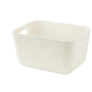 HOME STORY Filzkorb - beige - Filz - 40 cm - 22 cm - cm 30,0 | Möbel Kraft