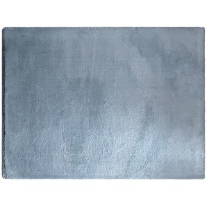 como Hochflorteppich  Bunny ¦ blau ¦ Synthetische Fasern ¦ Maße (cm): B: 160
