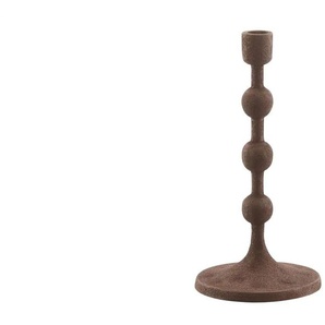 HOME STORY Kerzenhalter - braun - Aluminium - 26 cm - 13.0 | Möbel Kraft