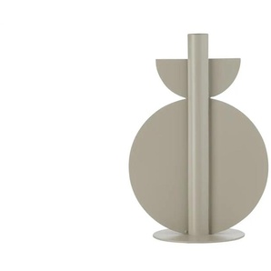 HOME STORY Kerzenhalter - grau - Metall - 10 cm - 22 cm | Möbel Kraft