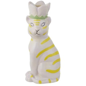 HOME STORY Kerzenhalter - rosa/pink - Steinzeug - 6,6 cm - 18,5 cm | Möbel Kraft