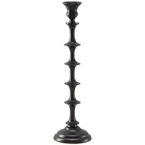 HOME STORY Kerzenhalter - schwarz - Aluminium - 39 cm - 12.0 | Möbel Kraft