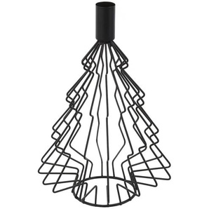 HOME STORY Kerzenhalter Tanne - schwarz - Metall - 23,5 cm - 16.0 | Möbel Kraft