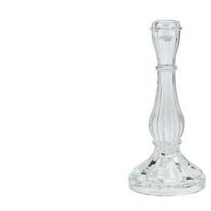 HOME STORY Kerzenhalter - transparent/klar - Glas - 21 cm - 9.7 | Möbel Kraft