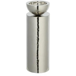 HOME STORY Kerzenständer - silber - Edelstahl - 30 cm - 10.0 | Möbel Kraft