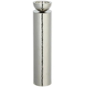 HOME STORY Kerzenständer - silber - Edelstahl - 45 cm - 10.0 | Möbel Kraft