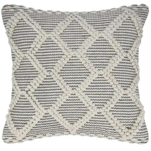 HOME STORY Kissen | beige | 45 cm |