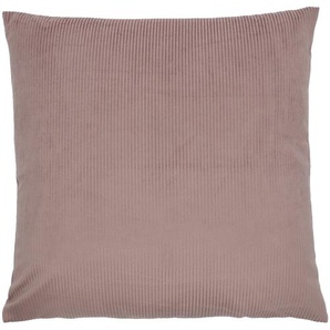 HOME STORY Kissen  Gia ¦ lila/violett ¦ 100% Polyesterfüllung, 420 gr. ¦ Maße (cm): B: 45