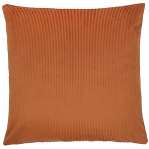 HOME STORY Kissen  Gia | orange | 100% Polyesterfüllung, 420 gr. | 45 cm |