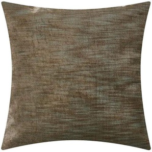 HOME STORY Kissen Palmas - orange - Materialmix - 43 cm | Möbel Kraft