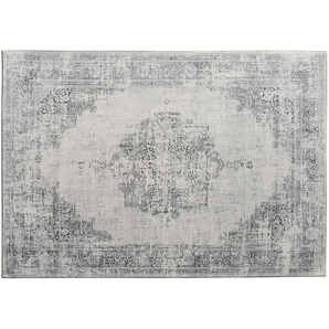 como Kurzflorteppich  Flat Beauty ¦ grau ¦ Synthetische Fasern ¦ Maße (cm): B: 140 H: 0,3