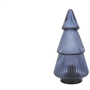 HOME STORY LED Glastannenbaum - blau - Materialmix - 23 cm - 11.0 | Möbel Kraft