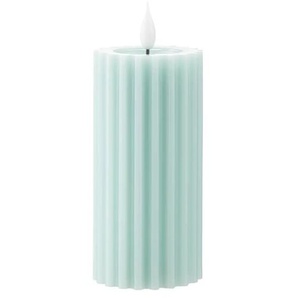 HOME STORY LED Kerze - blau - Paraffin,Kunststoff - 18 cm - 7.5 | Möbel Kraft