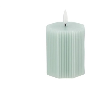 HOME STORY LED Kerze - blau - Wachs,Kunststoff - 11 cm - 6.0 | Möbel Kraft