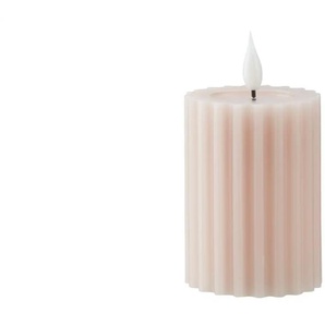 HOME STORY LED Kerze   ¦ rosa/pink ¦ Paraffin,Kunststoff ¦ Maße (cm): H: 13  Ø: 7.5