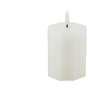 HOME STORY LED Kerze - weiß - Wachs,Kunststoff - 11 cm - 6.0 | Möbel Kraft
