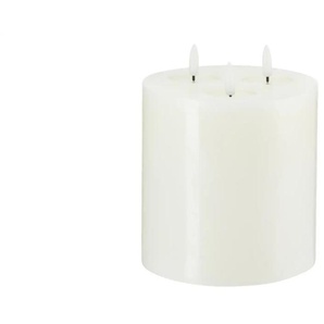 HOME STORY LED Kerze - weiß - Wachs,Kunststoff - 18 cm - 15.0 | Möbel Kraft