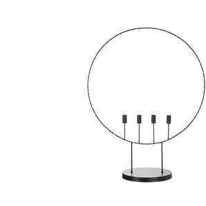 HOME STORY LED Kerzenhalterring - schwarz - Metall,Kunststoff - 57,8 cm - 75 cm - cm 25,0 | Möbel Kraft