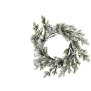 LED Tannenkranz - grün - Kunststoff - 50.0 | Möbel Kraft