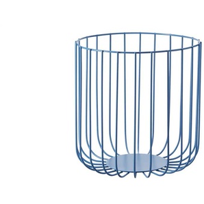 HOME STORY Metallkorb - blau - Metall - 30 cm - 30.0 | Möbel Kraft