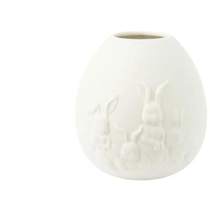 HOME STORY Ostervase - weiß - Porzellan - 12,6 cm - 12.1 | Möbel Kraft