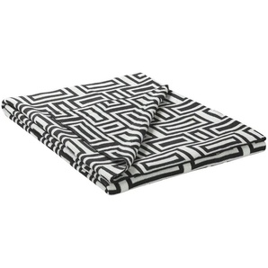 HOME STORY Plaid Home Story - schwarz - Synthetik - 130 cm | Möbel Kraft
