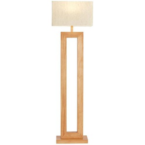 KHG Stehlampe ¦ braun ¦ Maße (cm): B: 44 H: 158 T: 22