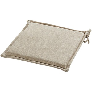 HOME STORY Stuhlkissen  Melina - beige - Polyester - 40 cm - 5 cm | Möbel Kraft